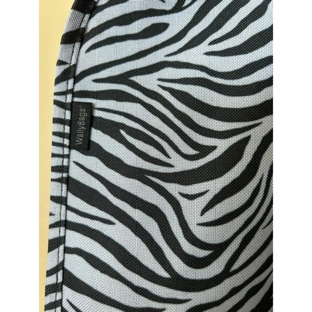 WallyBags 52 Inch Garment Bag Zebra Print Travel Suit Cover with Handles NEW